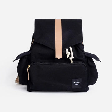 Ransel Diaper Bag - Black/Classic Vegan - KAOS